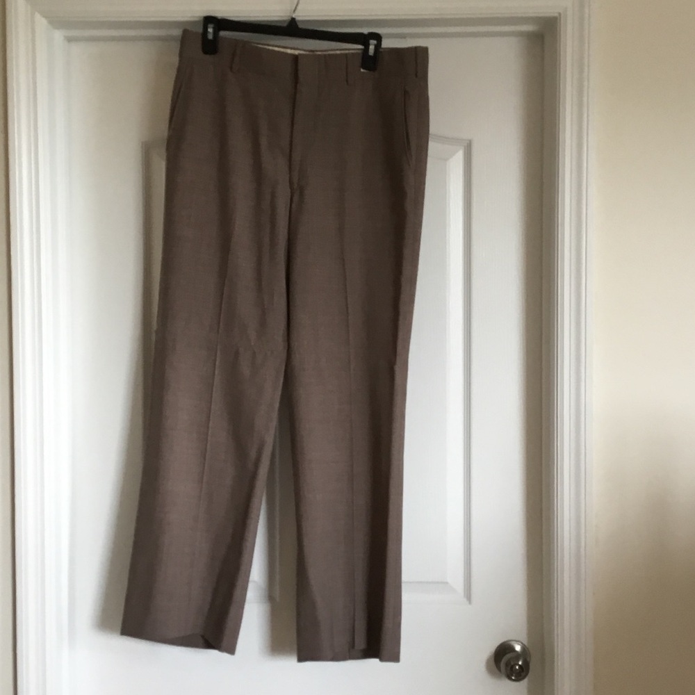 Classic Men's Brown Dress Pants